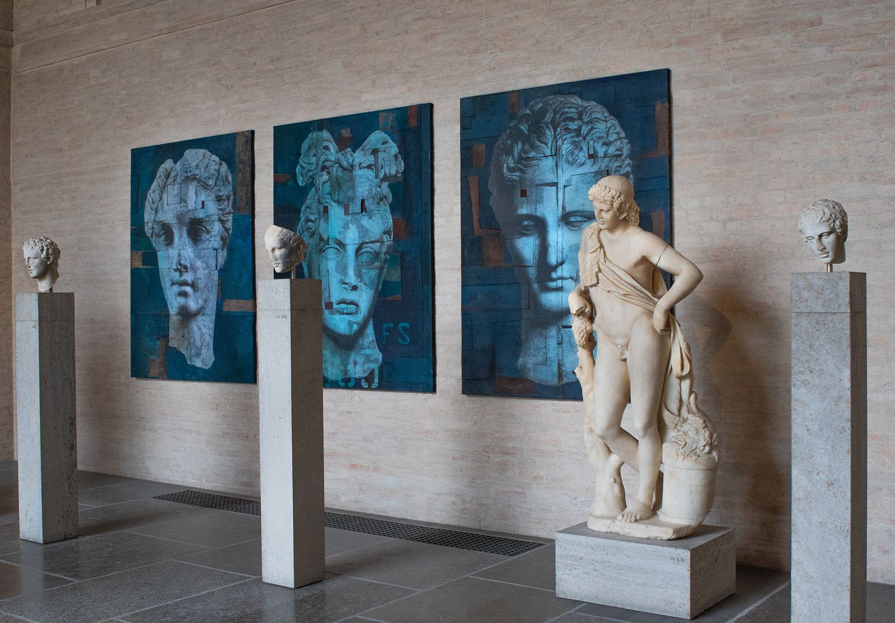 Luca Pignatelli brings "Muse" to the Glyptothek in Munich