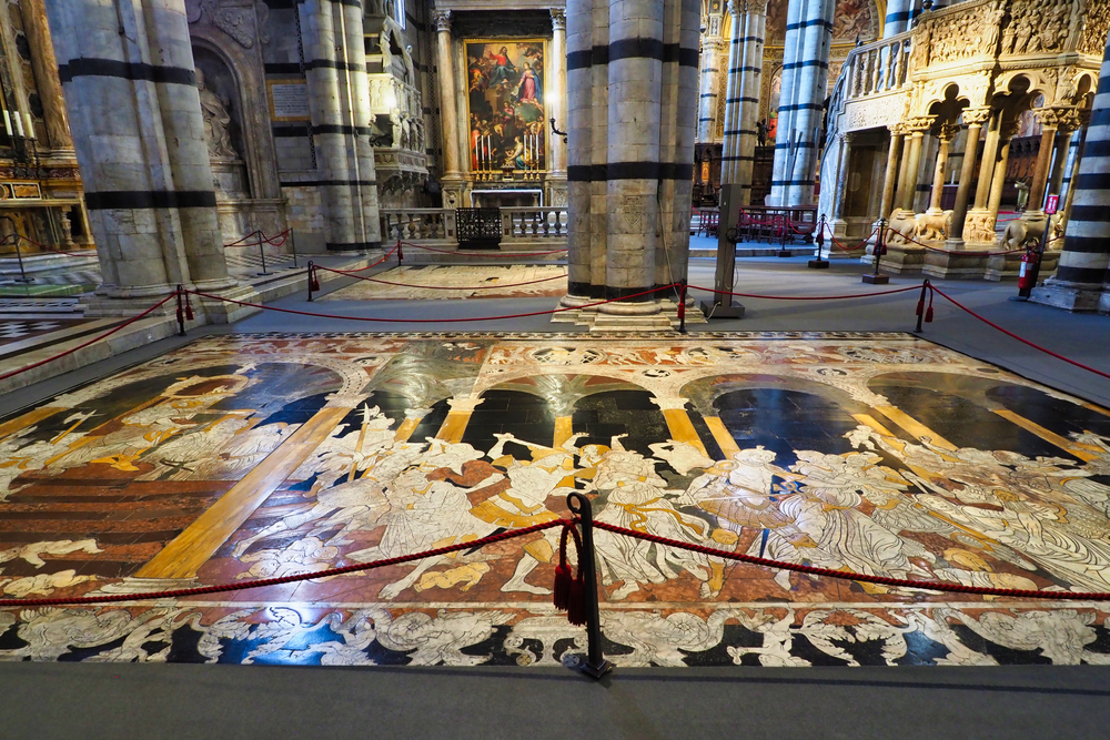 The unveiling of the Siena Cathedral floor returns