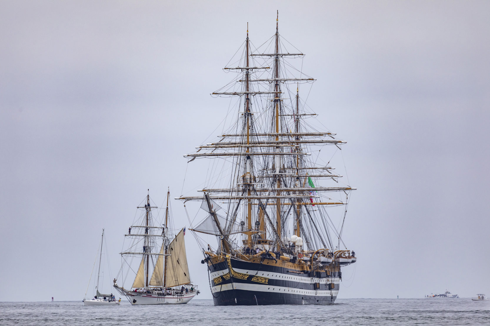 The excellence of made in Italy aboard the Amerigo Vespucci: EVO oil and gelato take center stage in Egypt