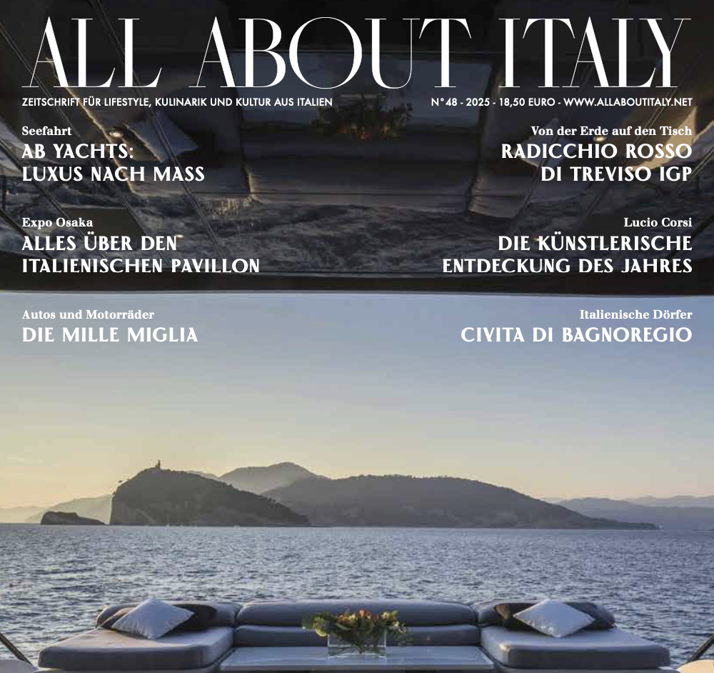 Die Ausgabe 2-2025 von All About Italy: eine neue Reise in das tiefste Herz Italiens
