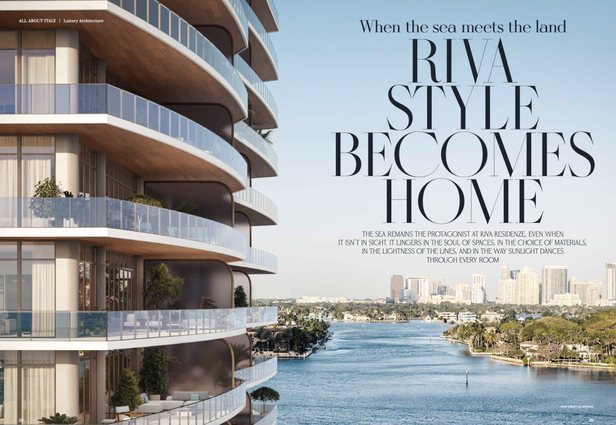 Riva Residenze Fort Lauderdale: Italian elegance meets nautical-inspired living